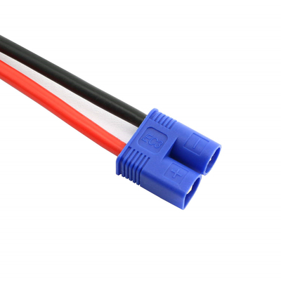 14AWG 실리콘 EC3 RC 충전 케이블 다목적 빨간 흑색 컬러