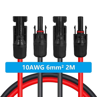 방수 커넥터와 DC 10AWG PV 광기전성 태양 케이블